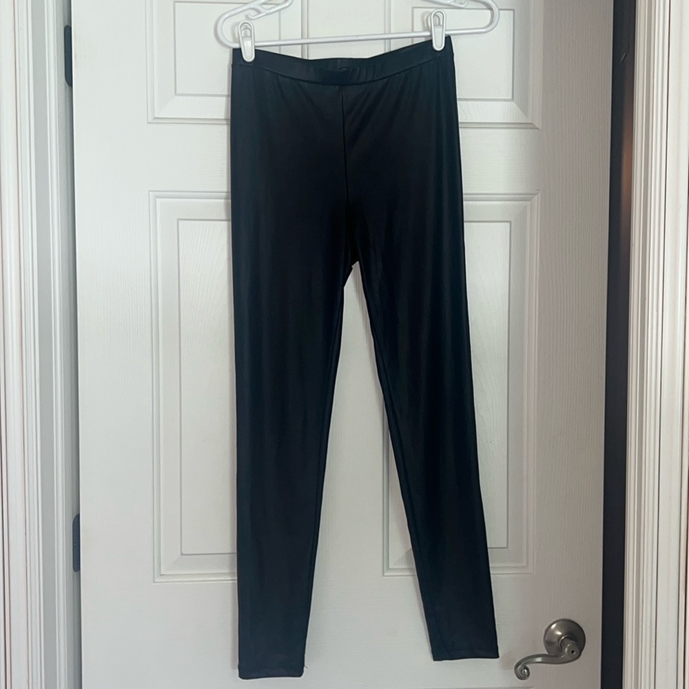 Leather leggings